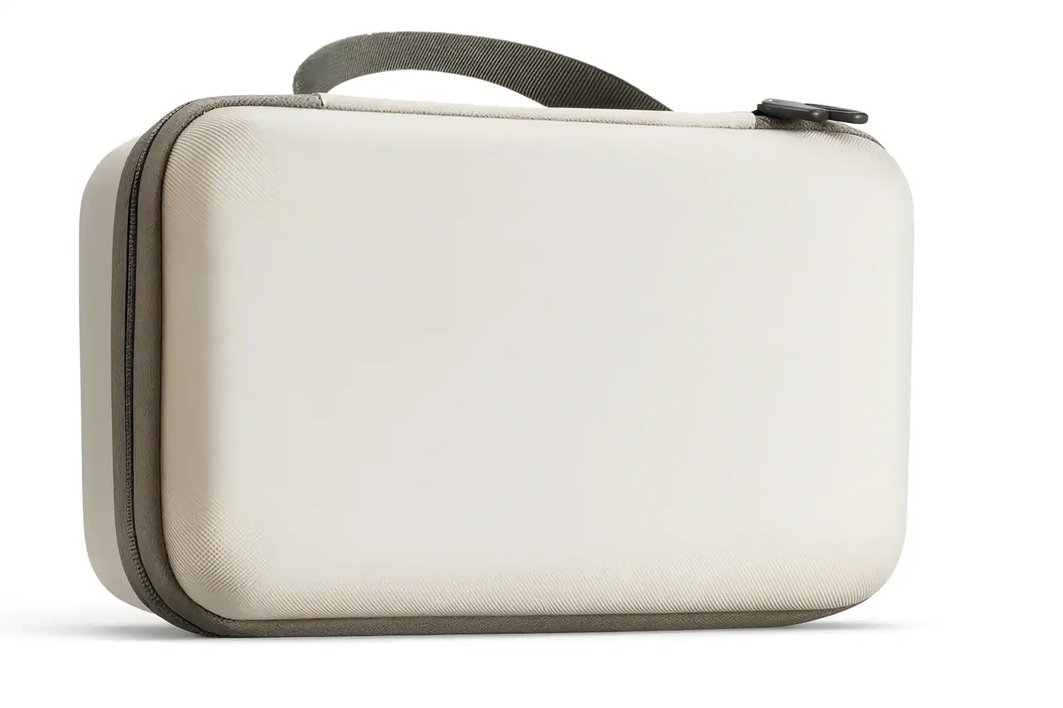 Estuche rígido portátil OutIn Nano color crema